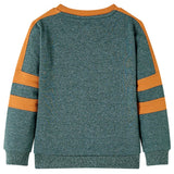 VidaXL Kinderpullover 92 dunkelgrün gemischt
