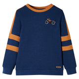 VidaXL Kinderpullover 128 Indigoblau
