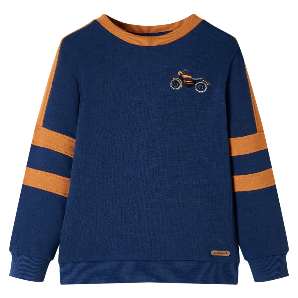 VidaXL Kinderpullover 140 Indigoblau