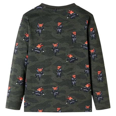 Vidaxl Kinderpyjama mit langen, 104 kakifarbigen Farben