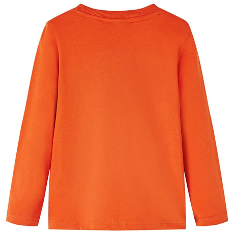 VidaXL Kindershirt mit langen Ärmeln 116 Orange