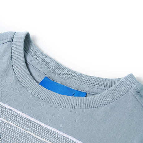 VidaXL Kindershirt mit langen Ärmeln 104 Hellblau