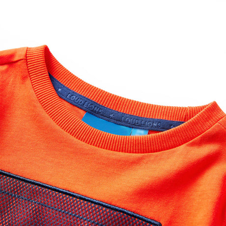 VidaXL Kindershirt mit langen Ärmeln 116 leuchtend orange