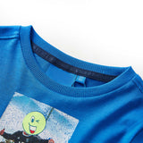 VidaXL Kindershirt mit langen Ärmeln 116 Kobaltblau