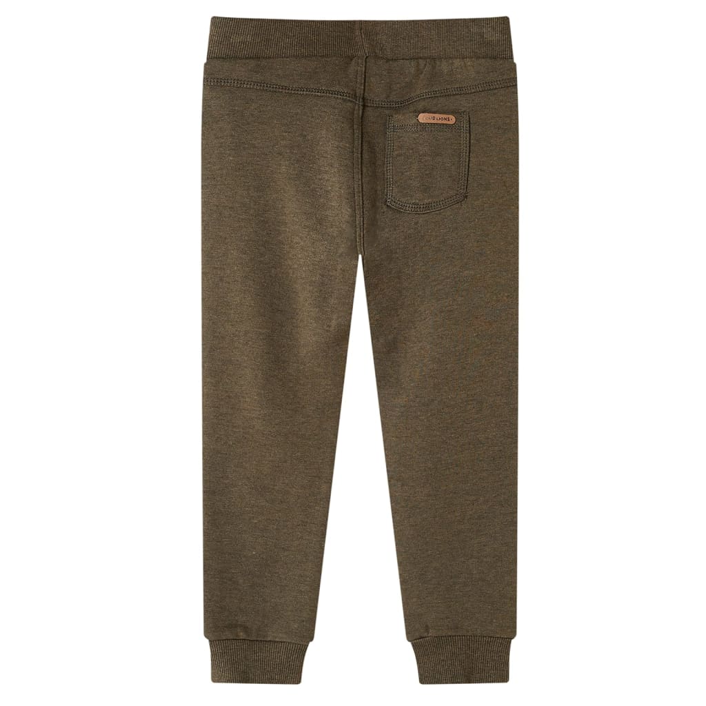 VidaXL Kinder-Jogginghose 92 Khaki gemischt