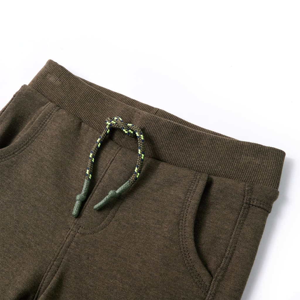 VidaXL Kinder-Jogginghose 92 Khaki gemischt