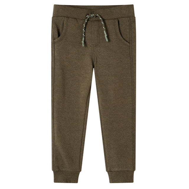 Vidaxl Kinder-Jogginghose 116 Khaki gemischt