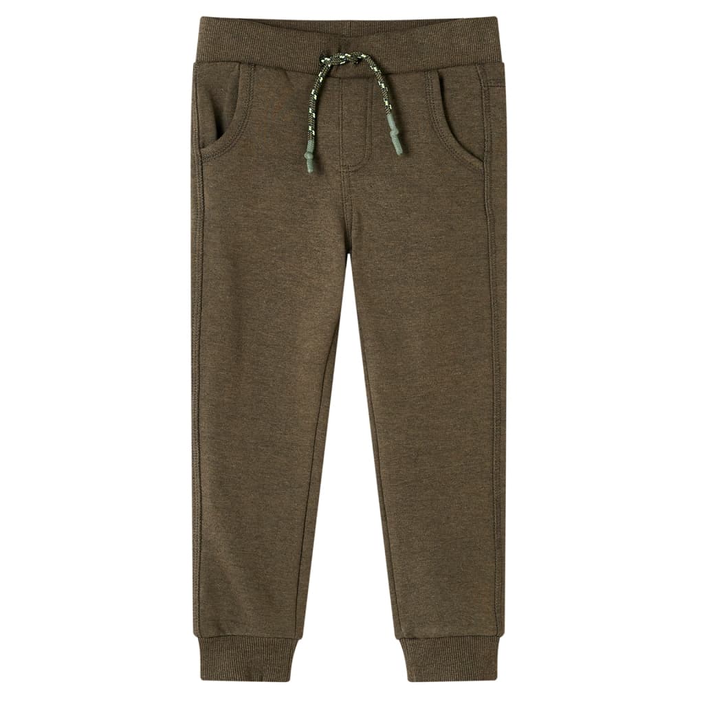 VidaXL Kinder-Jogginghose 128 Khaki gemischt