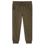 VidaXL Kinder-Jogginghose 140 Khaki gemischt