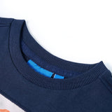 VidaXL Kinderhemd mit langen Ärmeln 92 Marineblau gemischt