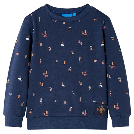 VidaXL Kinderpullover 92 Marineblau gemischt