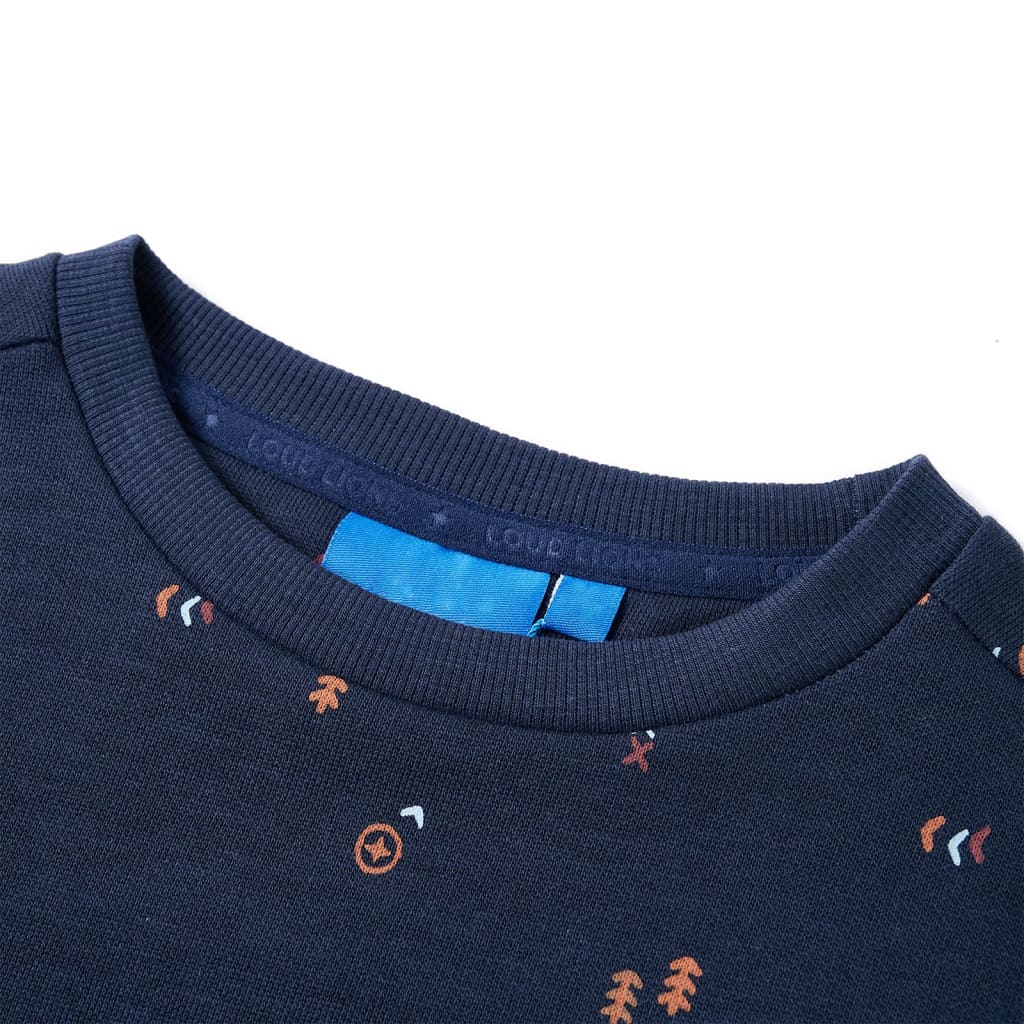 VidaXL Kinderpullover 92 Marineblau gemischt