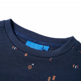 VidaXL Kinderpullover 116 Marineblau gemischt