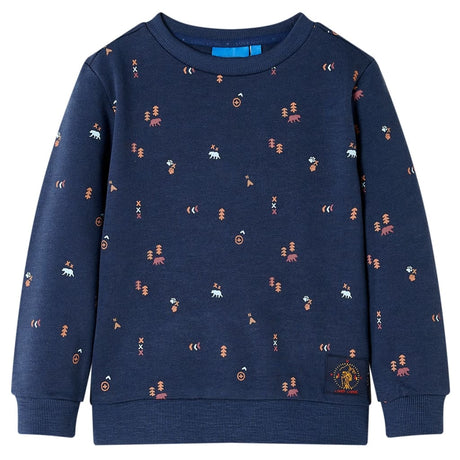 VidaXL Kinderpullover 128 Marineblau gemischt