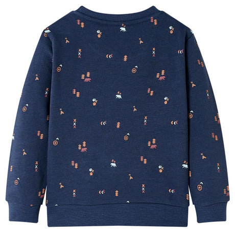 VidaXL Kinderpullover 128 Marineblau gemischt