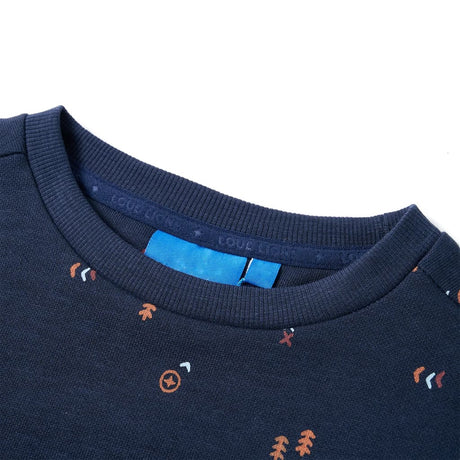 VidaXL Kinderpullover 128 Marineblau gemischt