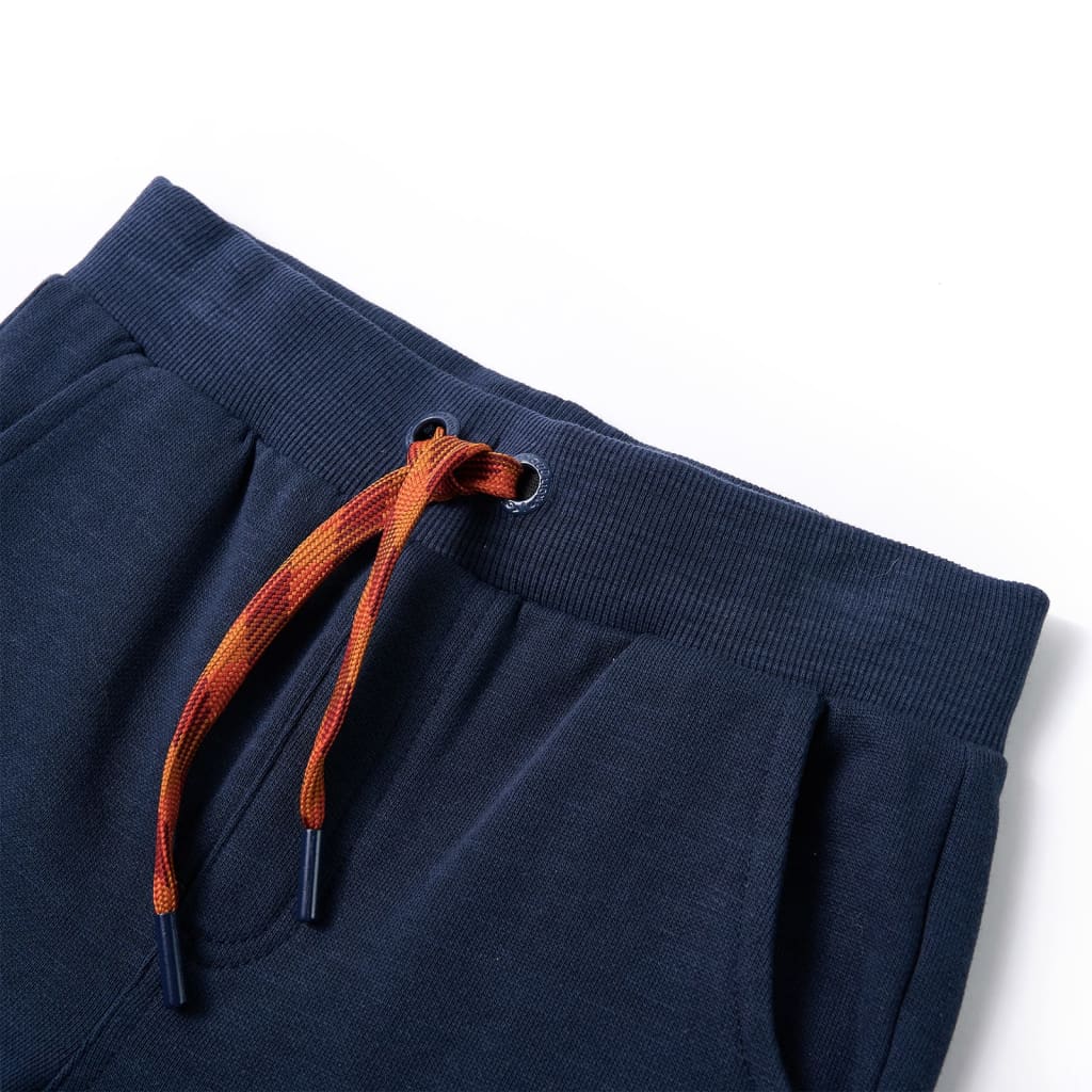 VidaXL Kinder-Jogginghose 128 Marineblau gemischt