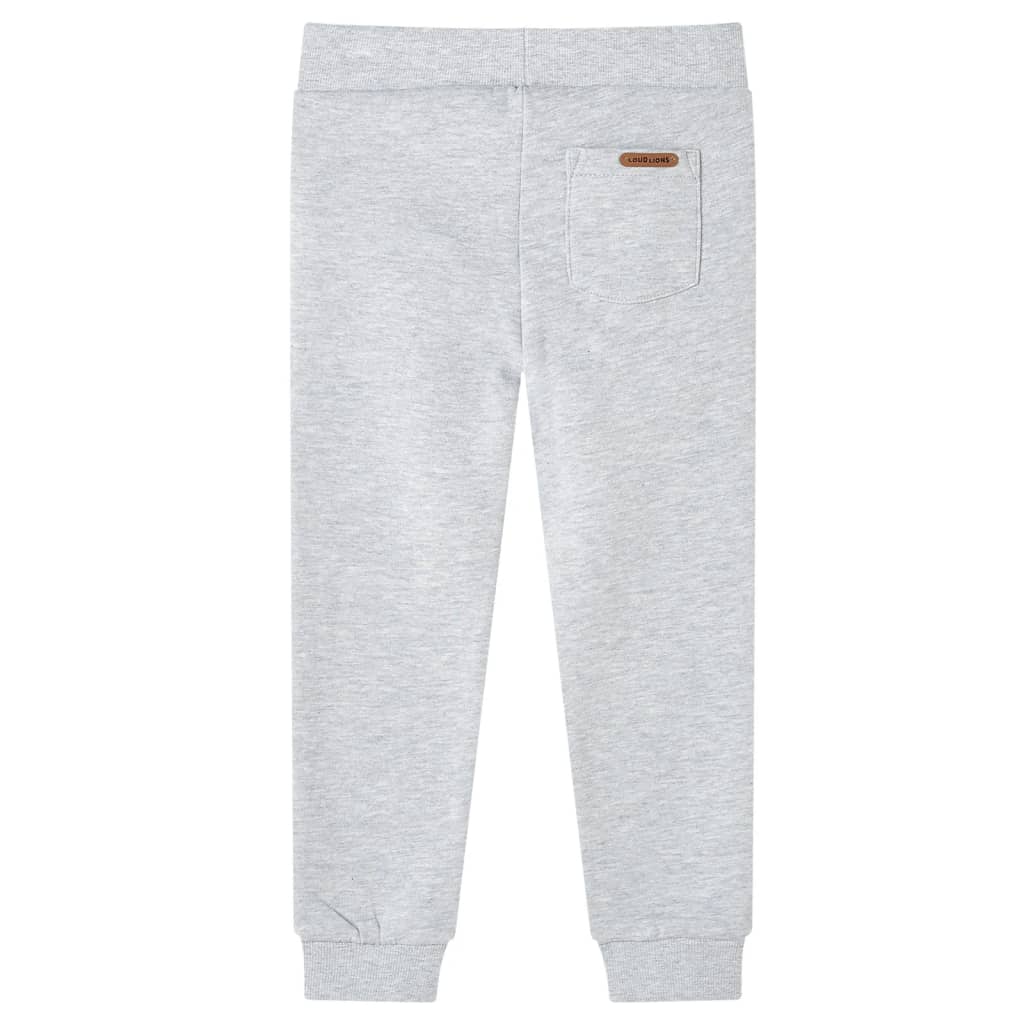 VidaXL Kinder-Jogginghose 104 grau gemischt