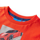 VidaXL Kindershirt mit langen Ärmeln 116 leuchtend orange