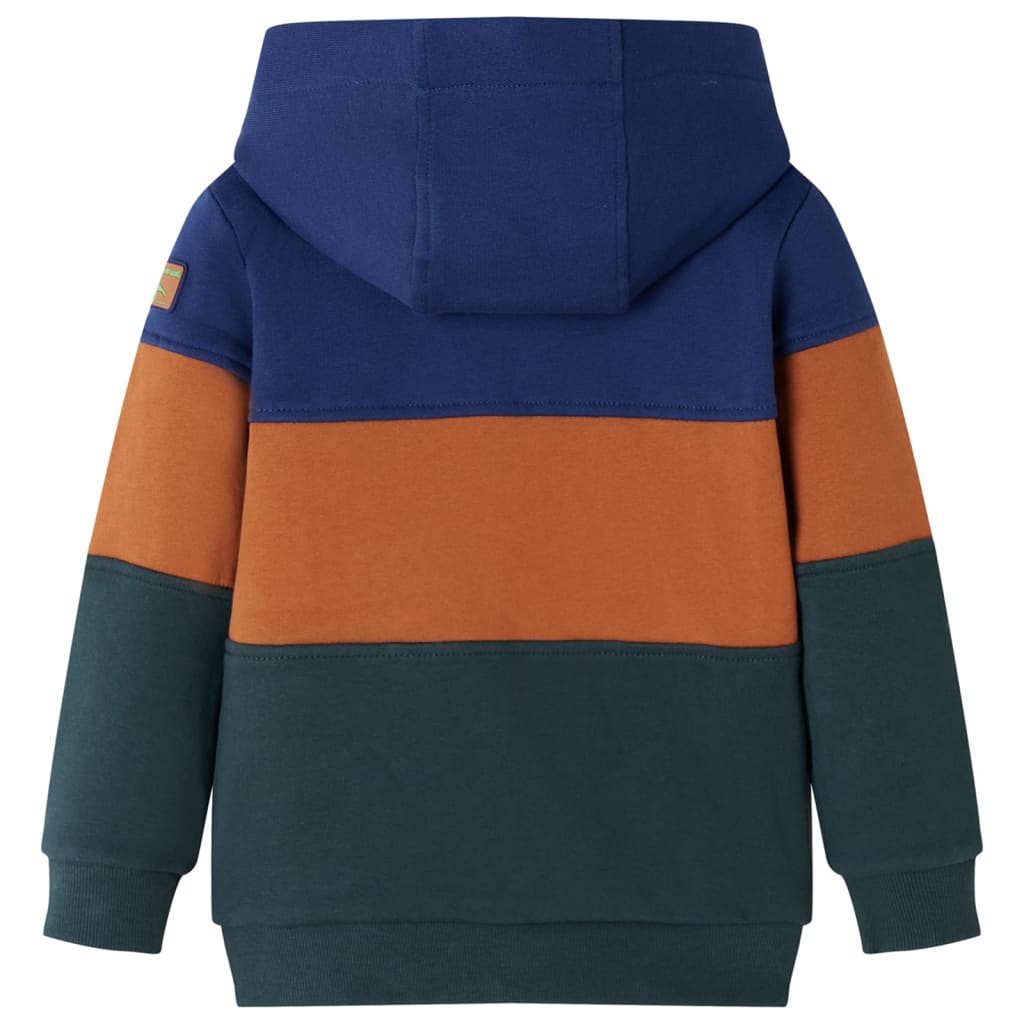 VidaXL Kinderstrickjacke mit Kapuze und Reißverschluss 104