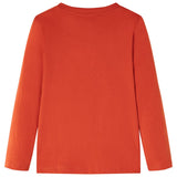 VidaXL Kindershirt mit langen Ärmeln 92 Orange
