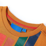 VidaXL Kindershirt mit langen Ärmeln 92 dunkles Ocker