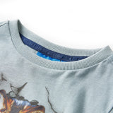 VidaXL Kindershirt mit langen Ärmeln 92 Hellblau