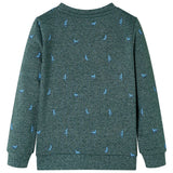 VidaXL Kinderpullover 92 dunkelgrün gemischt