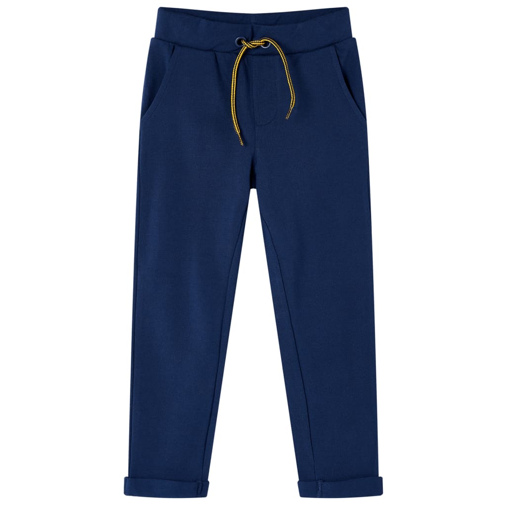VidaXL Kinderhose mit Kordelzug 140 Marineblau