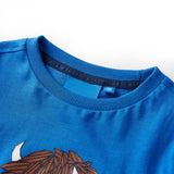 VidaXL Kindershirt mit langen Ärmeln 116 Kobaltblau