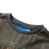 VidaXL Kindershirt mit langen Ärmeln 116 Khaki