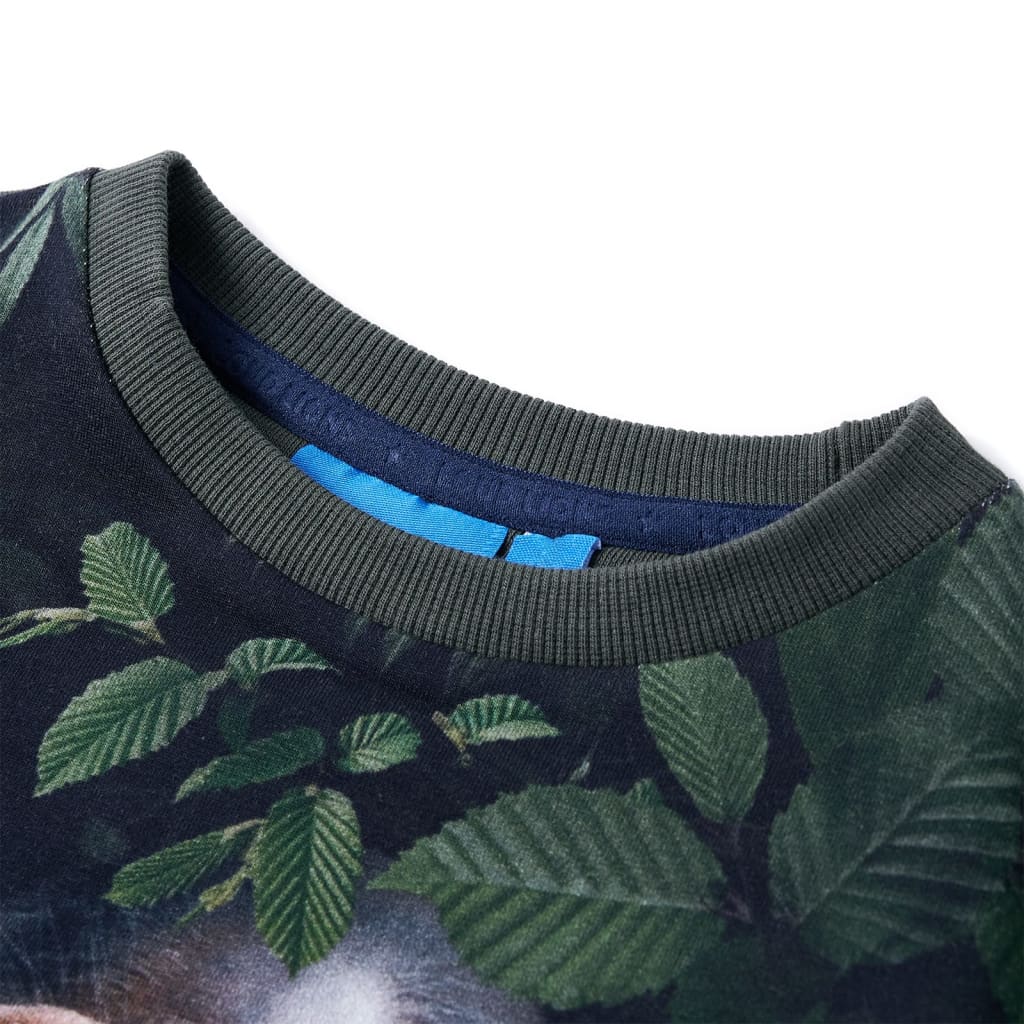 VidaXL Kinderpullover 104 Dunkelkhaki