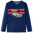 VidaXL Kindershirt mit langen Ärmeln 116 Marineblau
