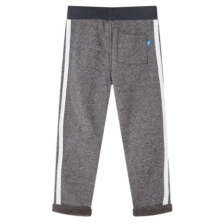 VidaXL Kinder-Jogginghose 104 dunkelgrau meliert