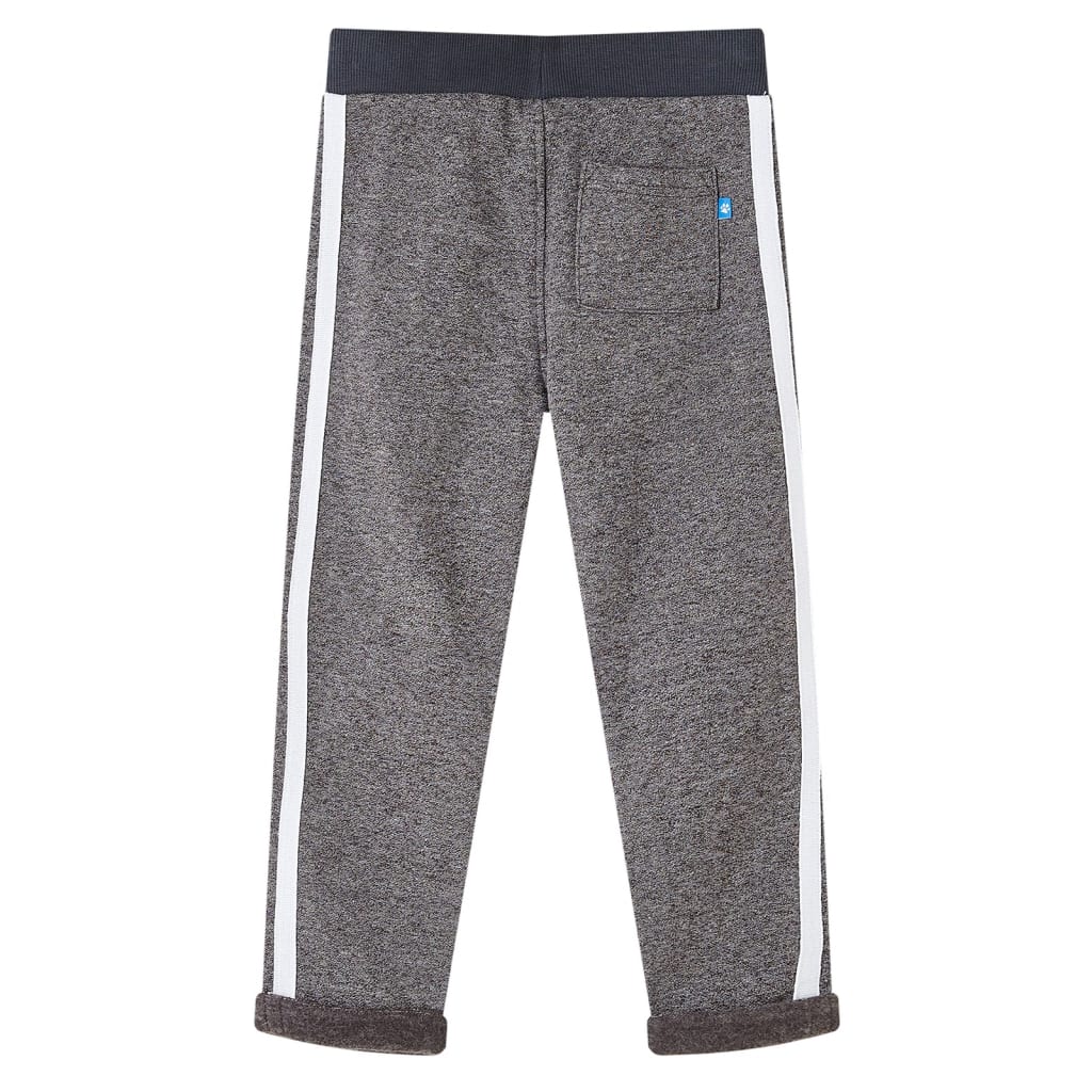 Vidaxl Kinder-Jogginghose 116 dunkelgrau gemischt
