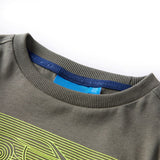 VidaXL Kindershirt mit langen Ärmeln 140 Khaki