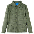 VidaXL Kindershirt 116 Khaki gemischt