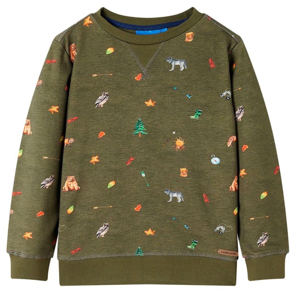 VidaXL Kinderpullover 92 Khaki