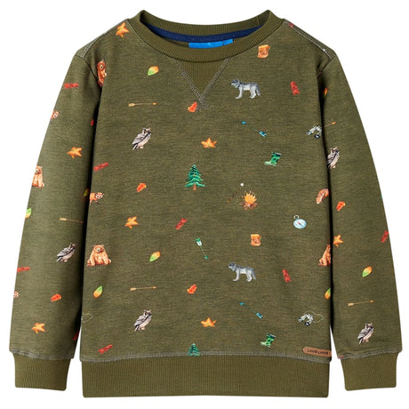VidaXL Kinderpullover 92 Khaki