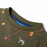VidaXL Kinderpullover 128 Khaki