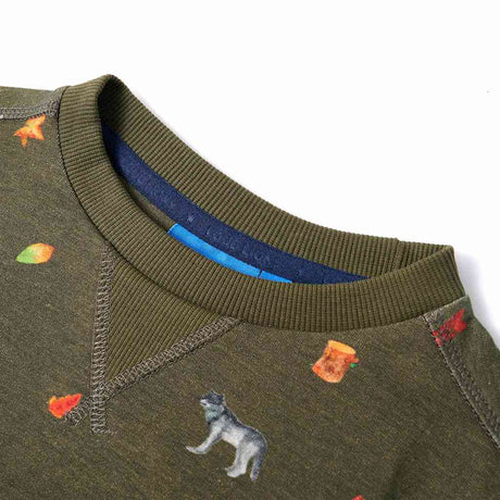 VidaXL Kinderpullover 128 Khaki