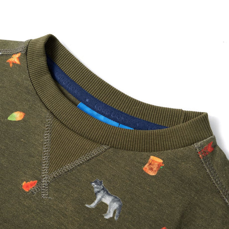 VidaXL Kinderpullover 140 Khaki