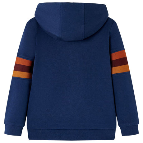 VidaXL Kinderpullover mit Kapuze 104 Marineblau