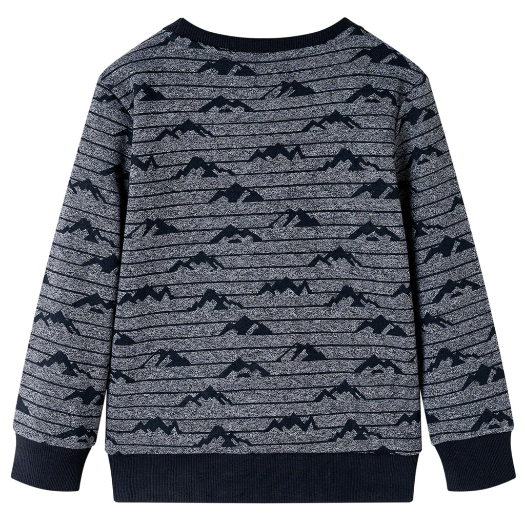 VidaXL Kinderpullover 116 Marineblau gemischt