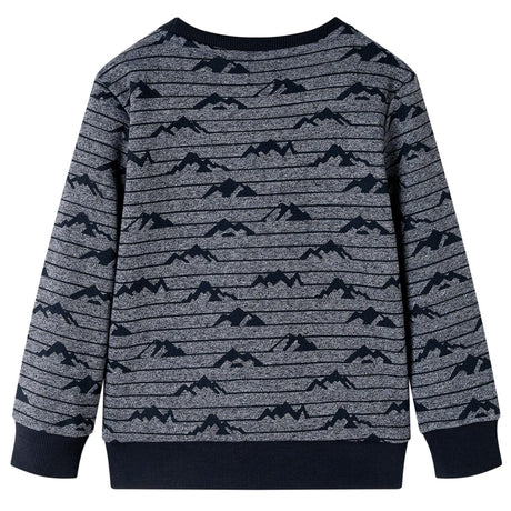 VidaXL Kinderpullover 116 Marineblau gemischt