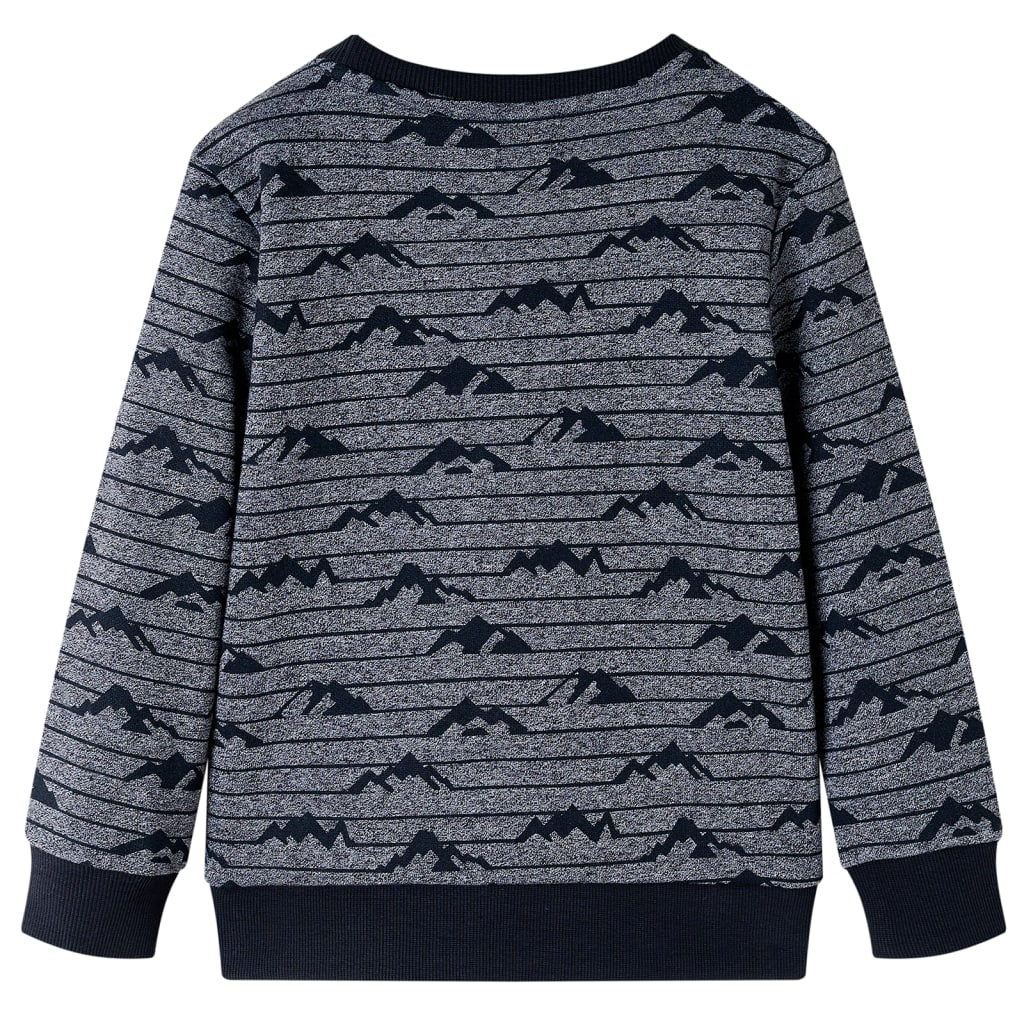 VidaXL Kinderpullover 140 Marineblau gemischt