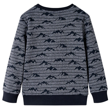 VidaXL Kinderpullover 140 Marineblau gemischt