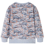 VidaXL Kinderpullover 92 grau gemischt