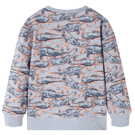 VidaXL Kinderpullover 92 grau gemischt
