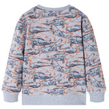VidaXL Kinderpullover 116 grau gemischt